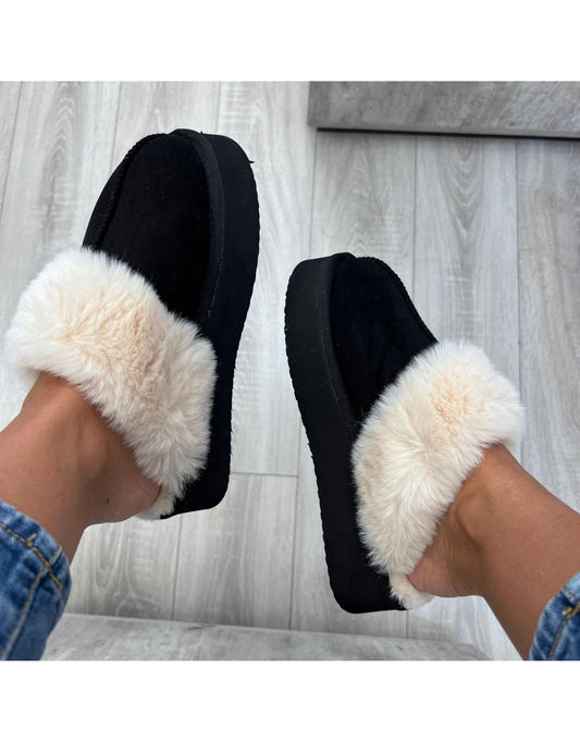 Pantofole sabot imbottite